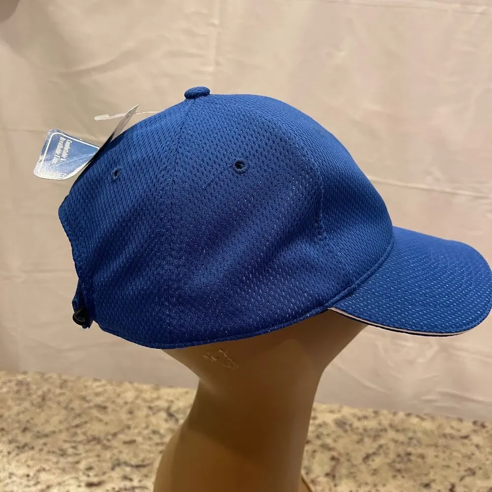 General Electric Breathable Fabric Blue Baseball Adjustable Baseball Cap Hat